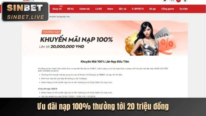 Khuyến mãi chào mừng nổ hũ new66